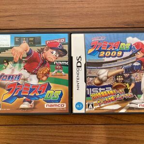 【NINTENDO DS】<起動確認済>プロ野球 ファミスタDS&プロ野球 ファミスタDS 2009 ゲームソフト2本セット
