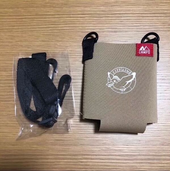 新品未使用【CAMPS】ショルダー ボトルホルダー ドリンクケース アウトドア 登山 散歩 ウォーキング 水筒入れ