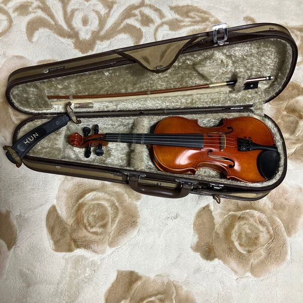子供用 バイオリン Suzuki Violin No200 スズキ KUN肩当て 弦楽器