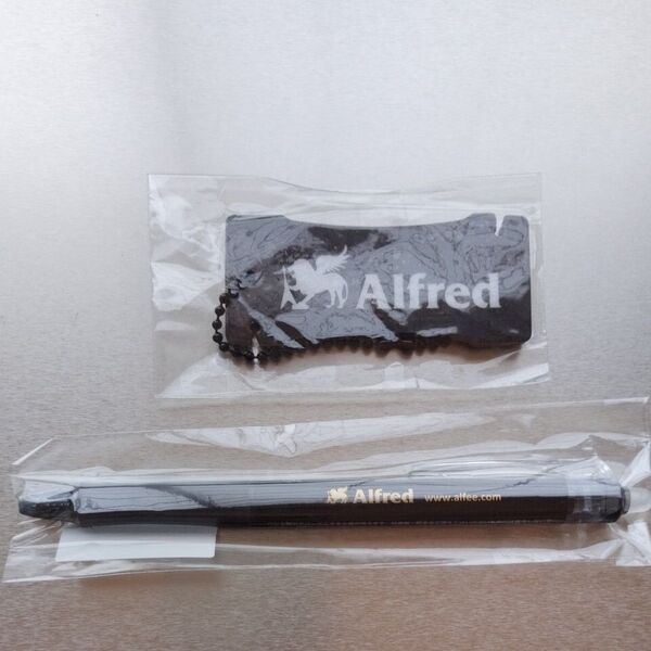 Alfred キーホルダー フリクションボールペン