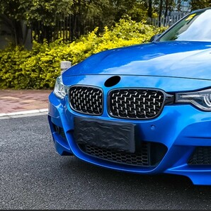 BMW 3シリーズ F30 F31 グリル ダイヤモンドグリル 全2色 全年式対応 左右セット フロントグリル グリルカバーの画像7