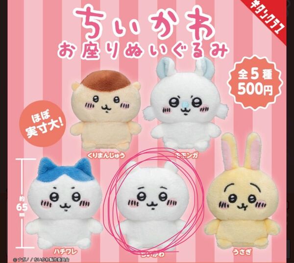ちいかわお座りぬいぐるみ(ちいかわ)