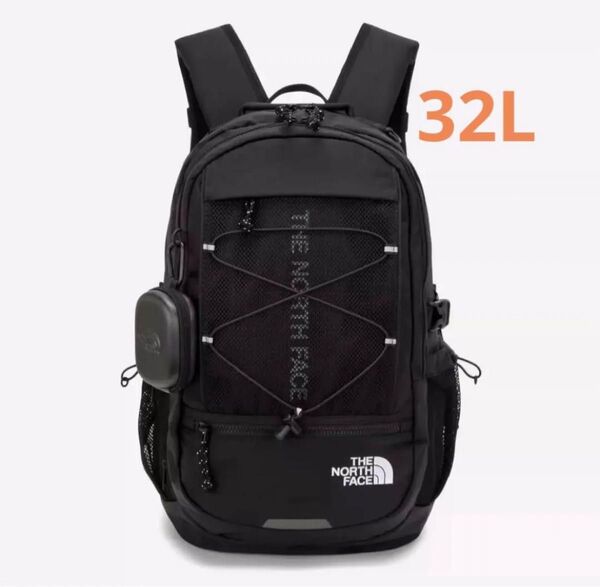 【新品】【男女兼用】The north face バックパック リュック 32L ザ ノースフェイス ブラック NM2DQ02J