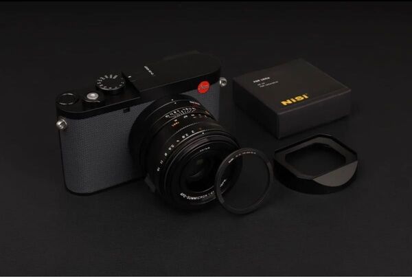 NISI ライカQ3 43専用の超薄型 UVフィルター ライカ Q3の純正のレンズフードと併用が実現 Leica LEICA