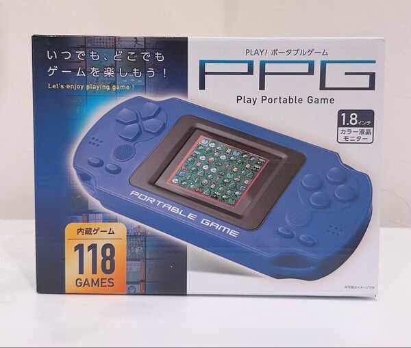 未使用品 play!ポータブルゲーム PPG 海外製 ゲーム機 本体 レトロゲーム 内蔵型