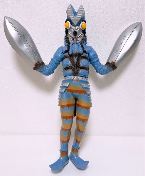 ウルトラマン ビッグサイズ ソフビ フィギュア バルタン星人 2001年 当時物 バンダイ