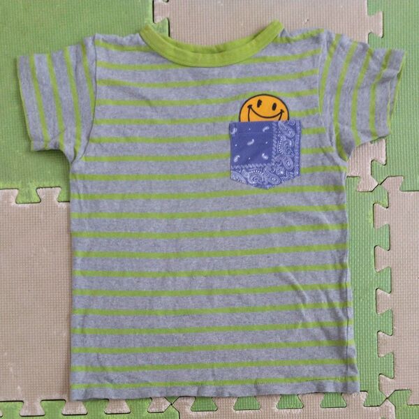 ブリーズ 半袖Tシャツ 140cm ボーダー柄