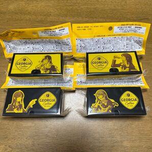ジョージア×Ado スマホスタンド&スピーカー 全4種セット 新品未使用 ジョージアオリジナルスマホスタンド4個セット 新品未開封