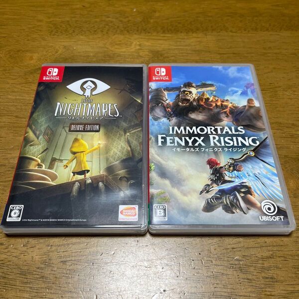Switchソフト2本セット リトルナイトメア イモータルズフェニックスライジング Nintendo ニンテンドー スイッチ
