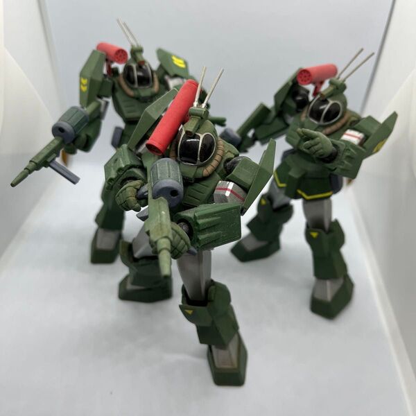 ダグラム ソルティック フィギュア 3体セット リボルテックヤマグチ コンバットアーマーソルティック 太陽の牙 ダグラム