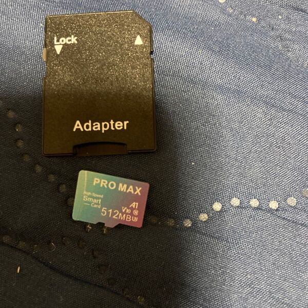 PRO MAX microSDカード 512MB アダプターセット