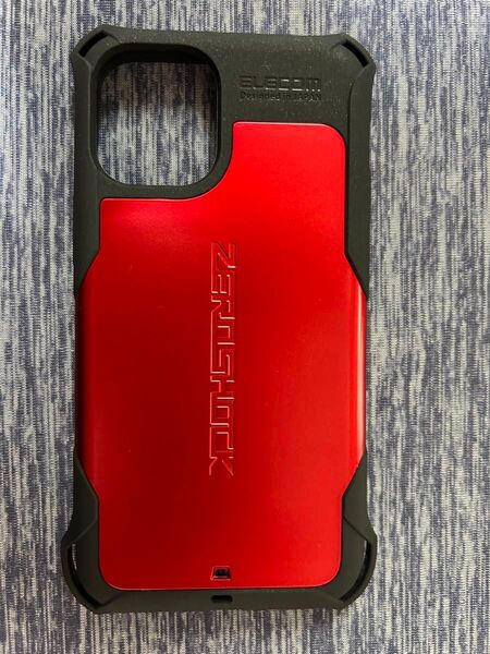 iPhone12 mini ケース ELECOM ZEROSHOCK