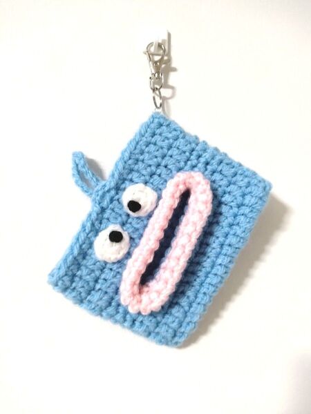 パクパクティッシュケース 小物入れ ハンドメイド