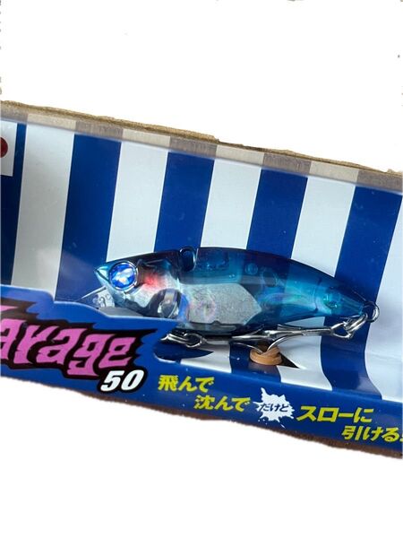 ブルーブルー ナレージ50 BlueBlue NARAGE シーバスルアー バイブレーション ブルーブルークリア 応募券付未使用