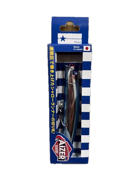 ブルーブルー BlueBlue アイザー AIZER 100F シーバスルアー ブルーブルー ミノー 応募券付 未使用