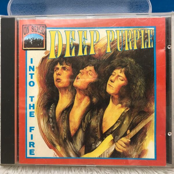 DEEP PURPLE INTO THE FIRE CDアルバム キズあり