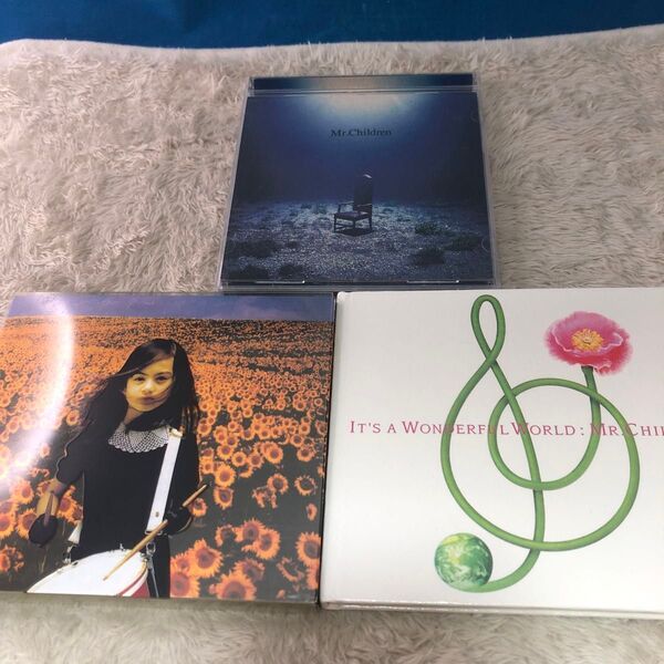 Mr.Children CD 3枚セット IT'S A WONDERFUL WORLD 深海 BOLERO