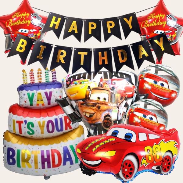 カーズバルーン バースデーがーランド 誕生日装飾 バースデーパーティ