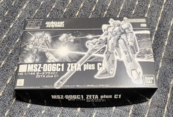 未組立 HGUC ゼータプラス C1 ガンプラ バンダイ センチネル 機動戦士ガンダム デカールオマケ付き