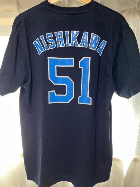 西川愛也 #51 Tシャツ Lサイズ 埼玉西武ライオンズ ライオンズ