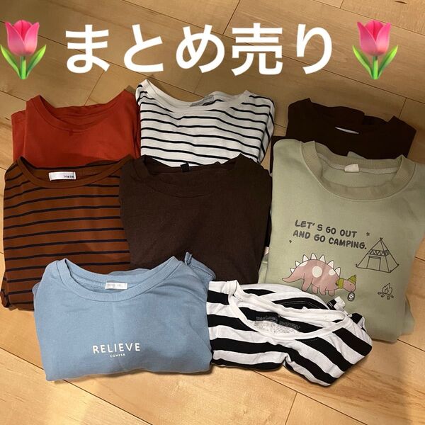 レディース 長袖 Tシャツ 半袖 まとめ売り バラ売り可能