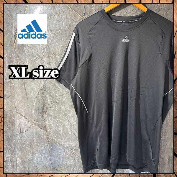 adidasアディダスTシャツ 半袖 メンズ XLサイズ