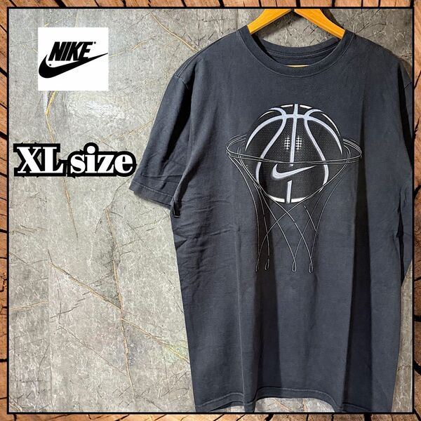 NIKEナイキTシャツ 半袖 バスケット us古着 プリントtシャツ