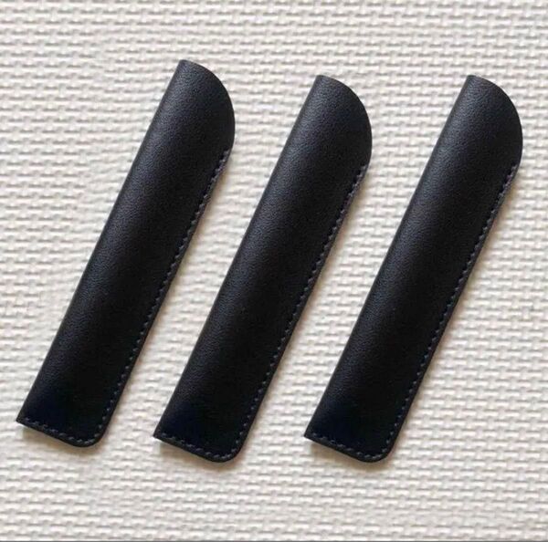 3本セット 一本挿しペンケース 人気 一本差し ペンシースハンドメイド 筆箱
