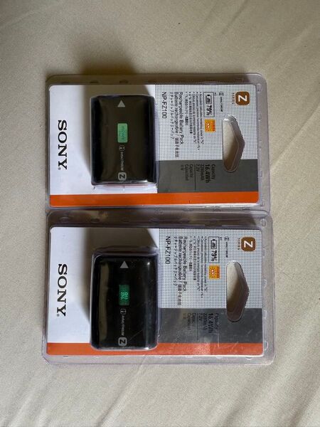 SONY NP-FZ100バッテリー(海外版)*2個セット