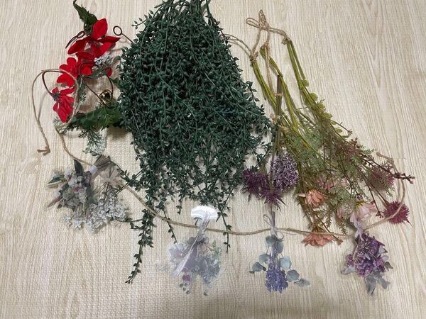 フェイクグリーン 造花 造草 人工植物 インテリア ガーランド まとめ売り