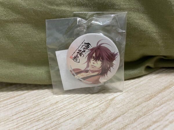 薄桜鬼 缶バッジ 沖田総司 in ナムコ・ナンジャタウン 2012 未使用 未開封