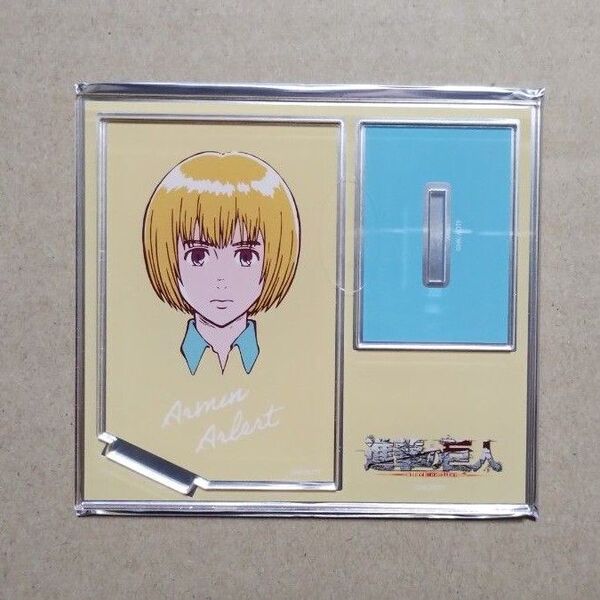 進撃の巨人 WIT STUDIO アクリルスタンド アルミン SHIBUYA TSUTAYA POP UP SHOP アクスタ