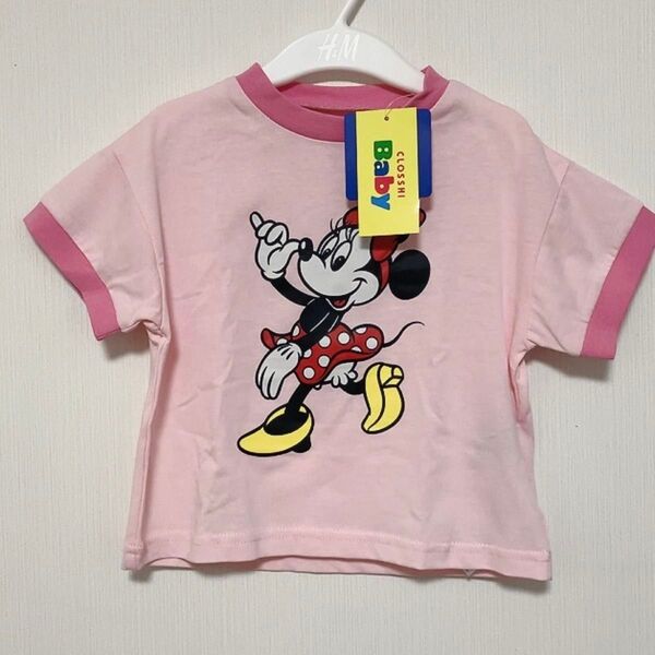 新品 タグ付き ディズニー Disney ミニー 半袖 Tシャツ 90サイズ