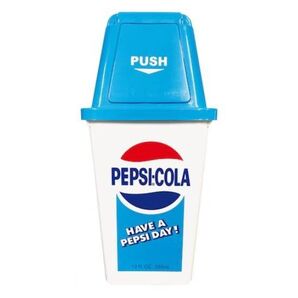 PEPSI ペプシコーラ フタ付きゴミ箱