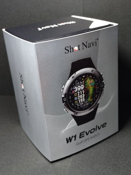 Shot Navi 「W1 Evolve」ゴルフGPSウオッチ ホワイト