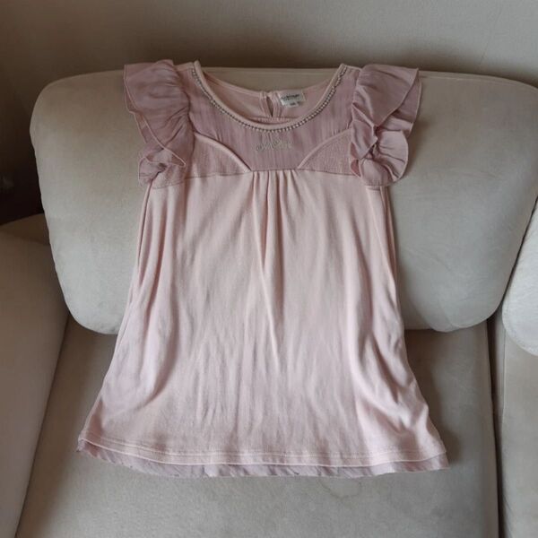 110 ジルスチュアート チュニック トップス ワンピース 半袖Tシャツ