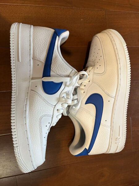 ナイキ エアフォース1 NIKE AIR FORCE 1 07 ホワイト/ゲームロイヤル 27.5cm