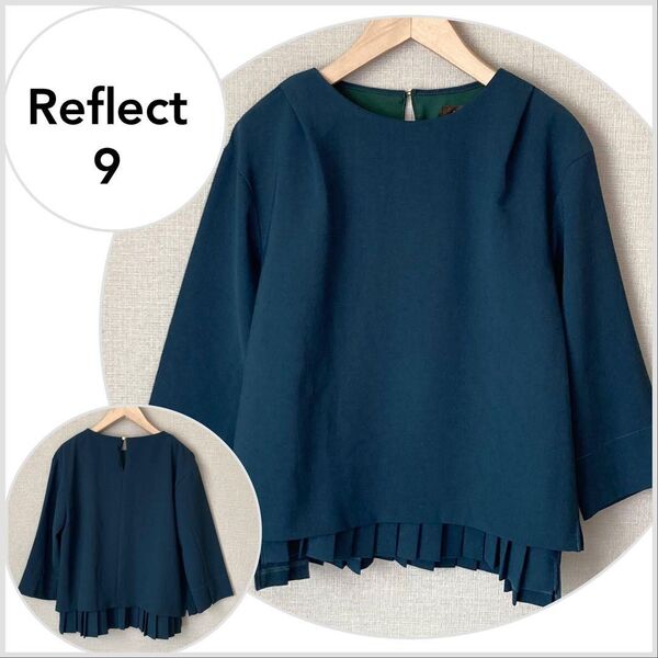 【美品♪】Reflect【STORY掲載】プリーツヘムレイヤートップス