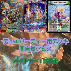 デュエパーティー用デッキ 闇自然アビス デュエマ デュエルマスターズ