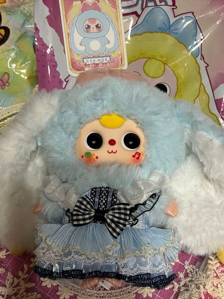 12 Babythree ミントカラー まん丸お目目 ぬいぐるみ