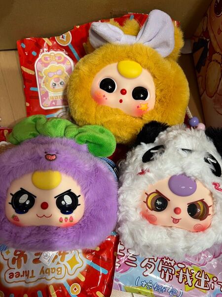 15 Babythree ポーチ 巾着2点の3個セット