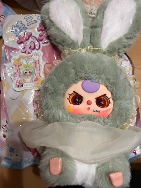 16 Babythree ミントうさぎ キラキラ目