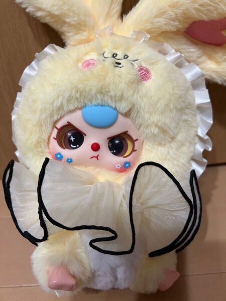 30 Babythree 黄色 リリうさぎ キラキラ目