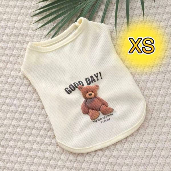 犬服 タンクトップ XL イエロー ノースリーブ 袖なし ペット ペットウェア ドッグウェア 犬 犬用品 小型犬 犬の服 夏