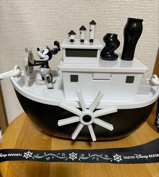 ミッキーマウス 蒸気船ウィリー ポップコーンバスケット 東京ディズニーリゾート