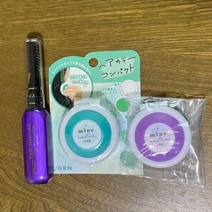 OHICO ヘアマスカラ mine ヘアカラーコンパクト 3個セット