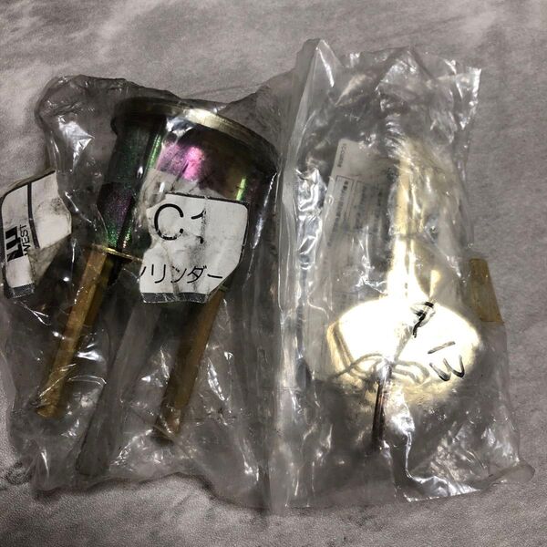 WEST C1 シリンダー錠 鍵3本付属 未開封品 管理番号a13