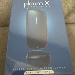 新品未使用 ploomXADVANCED プルームエックス アドバンスド スターターキット 電子タバコ ディープスカイブルー