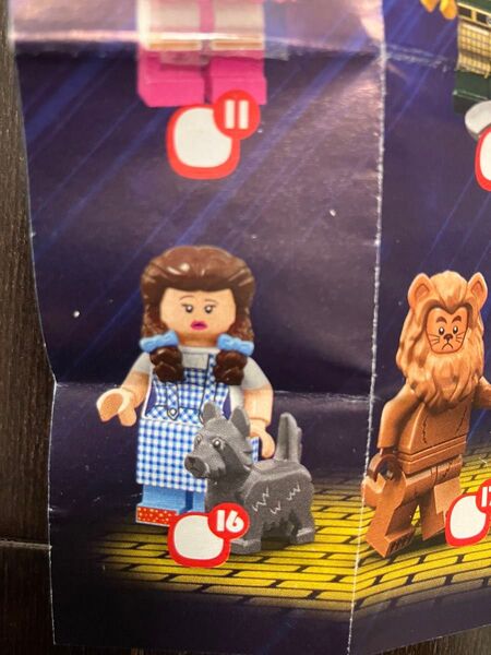 レゴ LEGO MOVIE2 ミニフィグ 16 ドロシー・ゲイルとトト