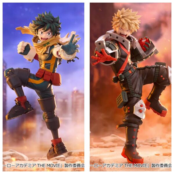 劇場版 僕のヒーローアカデミア THE MOVIE ユアネクスト Trio-Try-iT Figure 緑谷出久 爆豪勝己 セット